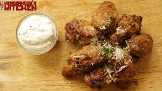 Garlic Parmesan Chicken Wings  Keto Recipes  Headbangers Kitchen [upl. by Rourke]