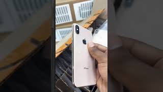 Apple iphone XS  Gold color  Mix e A condition ready Deira Dubai [upl. by Ollehcram277]