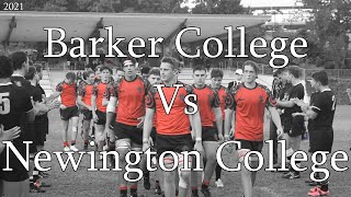 Barker College Vs Newington College  2021 1st XV Highlights [upl. by Molton]