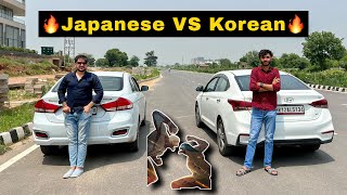 Maruti Ciaz VS Hyundai Verna 16🔥 Bahut Buri Haar😓 ciaz verna dragrace [upl. by Virginia]