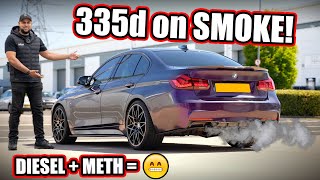 BMW 335d Stage 2 PLUS with METH Diesel LIFE [upl. by Lanford79]