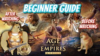 Age of Empires Mobile  Start Strong with This Beginner’s Guide [upl. by Pallaten]