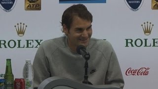 Tennis Federer en finale contre Simon à Shanghai [upl. by Bundy]