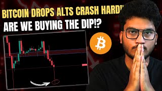 🚨 CRYPTO CRASH REASON  BITCOIN DUMPS ALTS BLEED  CRYPTO MARKET DIP BUY UPDATE  WHY [upl. by Atled357]