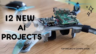 12 New AI Projects using RaspberryPi Jetson Nano amp more [upl. by Ekim]