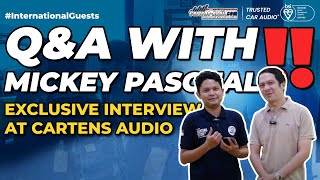 GUEST INTERVIEW MICKEY PASCUAL FROM MICKEY AUTOSOUND PHILIPPINES  CARTENS AUDIO JAKARTA [upl. by Johan]