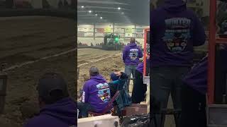 Ford Tractor Pull Explosion at the Midwest Winter Nationals in Shipshewana Indiana [upl. by Natam]