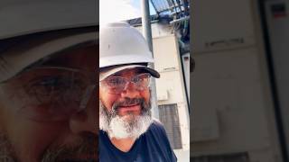 Drilling Thru 15 Inches of Rebar drilling construction tower shorts job work [upl. by Rudy463]