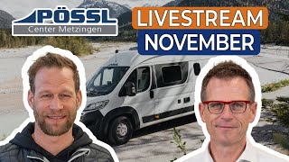 Pössl News  Neuheiten November 2024  deine Fragen  Pössl Vanline Roadcar und Globecar [upl. by Roee644]