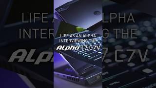 Interviewing Alpha 17 C7V  The quotAlphaquot gaming laptop  MSI [upl. by Anaigroeg]