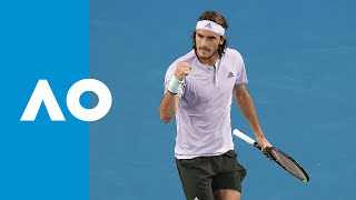 Stefanos Tsitsipas vs Salvatore Caruso  Australian Open 2020 R1 [upl. by Drews]