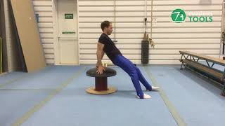 Pommel Circles Drills amp Exercises Pommel Horse Gymnastics [upl. by Melvina955]