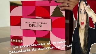 CALENDARIO DE ADVIENTO DRUNI 🥁SPOILER DE LOS PRIMEROS PRODUCTOS VALORADO EN 150 EUROS POR 2995 [upl. by Arhat669]