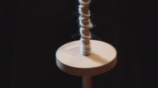 How To Spin Yarn Using A Drop Spindle [upl. by Carlee51]