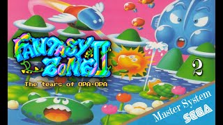 Fantasy Zone II Tears of OpaOpa  Master System  913  SEGA Crusade Vol 1  Part 2  longplay [upl. by Econah]