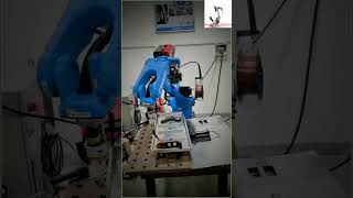 Soldering Robot Welding Soldering Two Heads Double Soldering Robot weldingrobot [upl. by Aehsal]