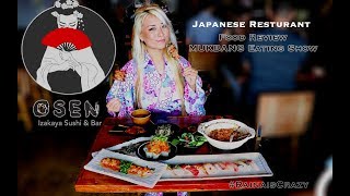 Izakaya Osen Japanese Food Review MUKBANG EATING SHOW  Happy Fathers Day  RainaisCrazy [upl. by Assyle112]