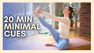 20 min Intermediate Yoga Flow  Minimal Cues Silent Yoga [upl. by Littman]