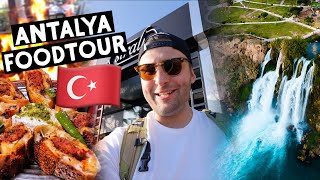 ANTALYA FOOD TOUR  Das beste ESSEN der TÜRKEI  KOKOREC MIDYE KÖFTE amp ADANA KEBAP 🇹🇷 [upl. by Ttenna]