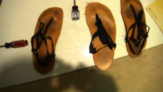 Make your own DIY Huarache sandals [upl. by Treblih817]