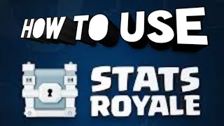 How to use stats royale and login in itTanooj Varma [upl. by Yelhs]