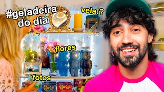 a nova moda doentia do tiktok é decorar a geladeira [upl. by Clover]