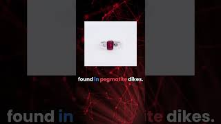 Discovering Red Beryl The Rare Red Emerald Gemstone [upl. by Yeldar635]