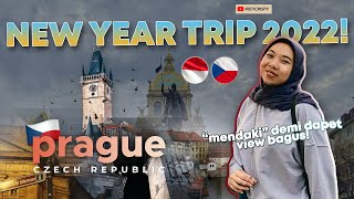 PRAGUE NEW YEAR TRIP 2022 Jalanjalan ke Praha habis tahun baru 2022 RCVlog27  RistiCrispy [upl. by Eilak]