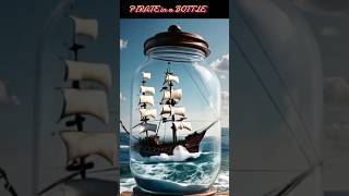 PIRATE SHIP in a BOTTLE animationshorts [upl. by Souza303]