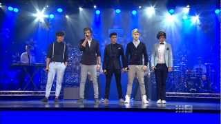 One Direction Performing quotOne Thingquot at the Logies Australia 150412 [upl. by Bow89]