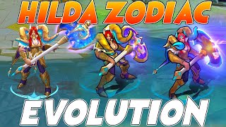 MLBB Hilda Zodiac Aries Evolution 2023 [upl. by Aisek]