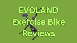 EVOLAND Exercise Bike Reviews Uk [upl. by Frissell]