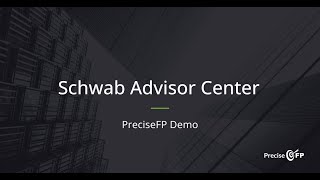 Schwab Advisor Center [upl. by Eileen]