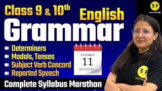 All in One English Grammar  Tenses Modals Determiners Subject Verb Concord Reported Speech [upl. by Noach]