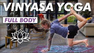 Well Rounded Vinyasa Yoga to Balance The Body and Mind  Intermediate 30 Minute Practice [upl. by Nitsirt]