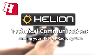 Helion Howto Binding Your Radio [upl. by Lenox]