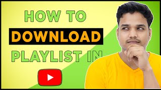 How to Download Youtube Playlist [upl. by Yelsel]