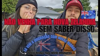 NOVAS leis para NOVOS IMIGRANTES na NOVA ZELANDIA [upl. by Trembly137]