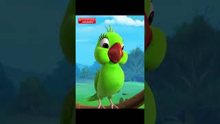 Tota main Tota  Parrot Song  Hindi Rhymes amp Hindi Poems  Infobells hindirhymes balgeet [upl. by Atram838]