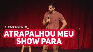 AFONSO PADILHA  ATRAPALHANDO O SHOW [upl. by Ahsinnod]