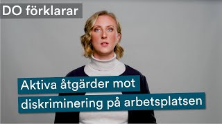 Aktiva åtgärder mot diskriminering på arbetsplatsen [upl. by Myrna353]