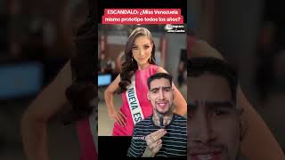 Escandalo Miss Venezuela 2025 criticas missvenezuela venezuela missuniverse [upl. by Rednazxela]