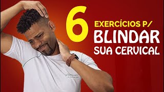 ADEUS DOR CERVICAL  6 Exercícios de fortalecimento p prevenir dores no pescoço [upl. by Ydurt]