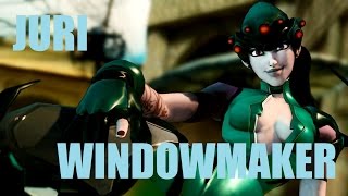 🌠 【MODS】 SFV  Juri as Widowmaker Overwatch 🌠 [upl. by Cianca342]