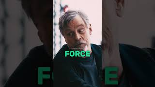 Mark Hamill Doesnt Need the quotFORCEquot Explained to Him Luke Skywalker Edit shorts [upl. by Shauna465]