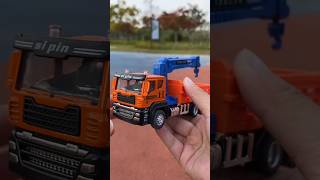 HeavyDuty Transport Truck Playset – Dump Truck with Containers amp Crane Imaginative Play [upl. by Adnilam]