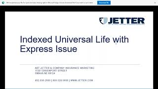 Mutual of Omahas Indexed Universal Life with Express Issue  Aug 2023 [upl. by Benedic]