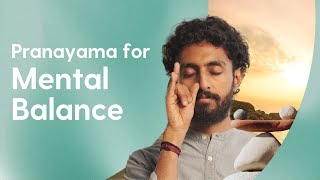 Guided Pranayama for Inner Balance  10 mins  Beginner Level [upl. by Sima]