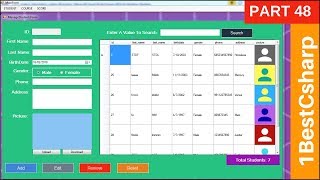 VBNET  Student Information System Project In VBNet And MySQL Database With Source Code Part 48 [upl. by Acassej222]