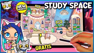 🎨 Cómo Decorar un ÁREA DE ESTUDIO AESTHETIC GRATIS en Avatar World  Ideas de decoración🌟✨Lilicat [upl. by Cormack]